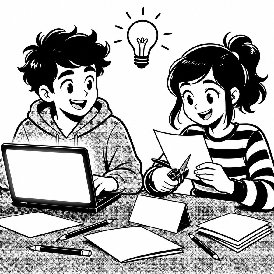 AI로 초대장 홈페이지를 만드는 모습